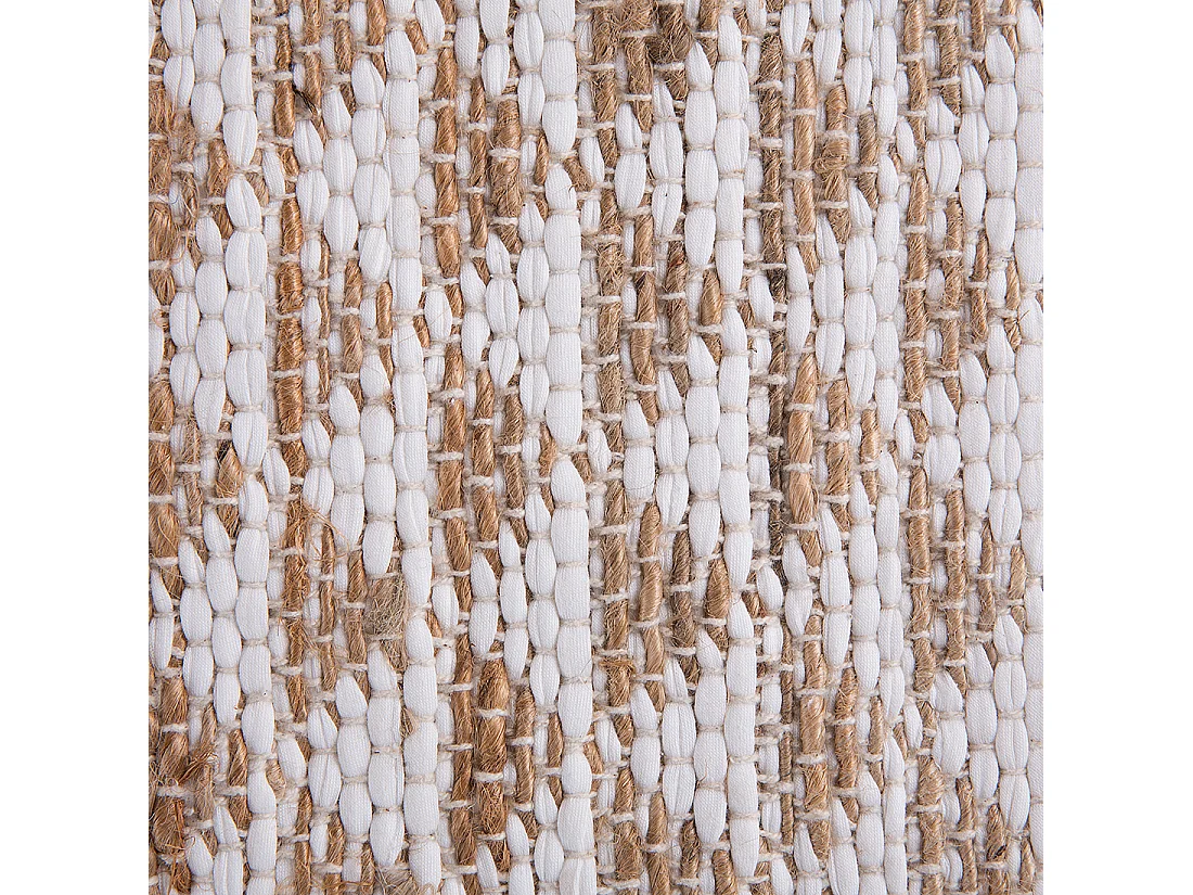 Vloerkleed katoen beige 140 x 200 cm TUNCELI