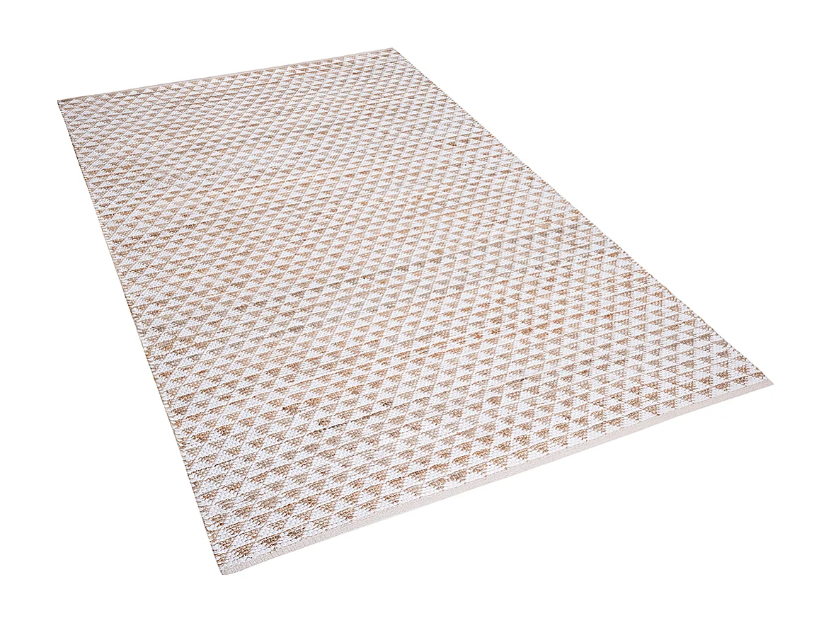 Tapis TUNCELI Beige 140 x 200 cm Coton