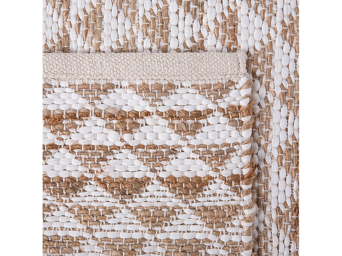 Dywan z juty 140 x 200 cm beżowy TUNCELI