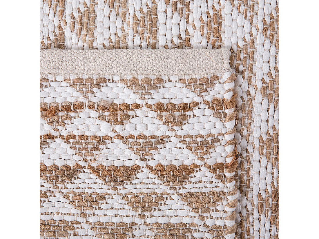 Tapis TUNCELI Beige 140 x 200 cm Coton