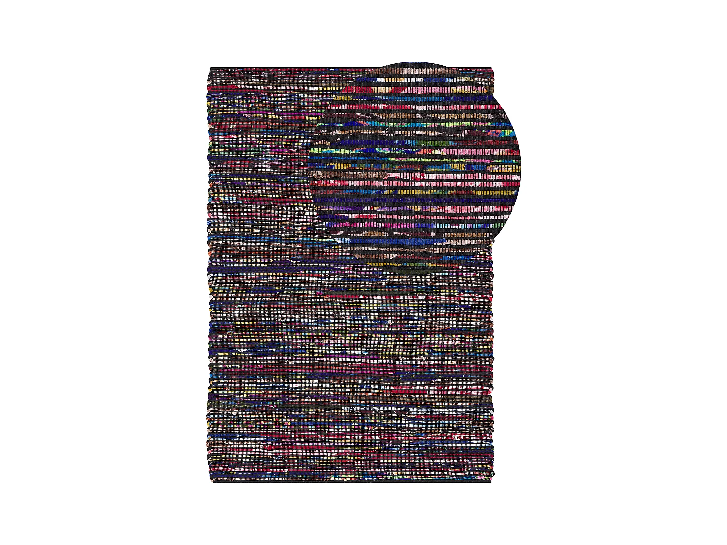 Tapis BARTIN Noir 160 x 230 cm