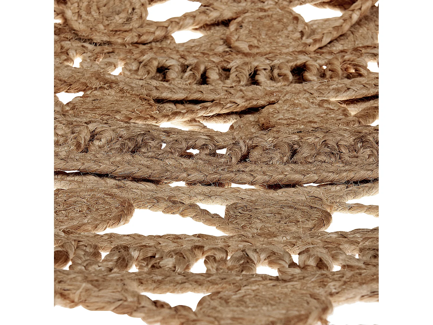 Tapis KERER Beige ø 140 cm Jute