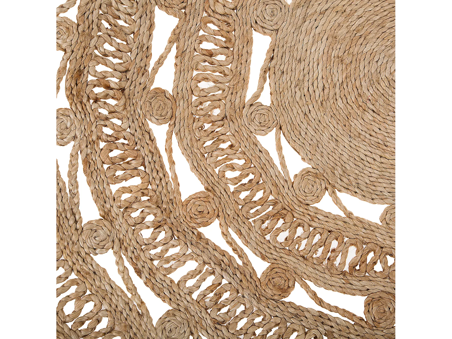 Tapis KERER Beige ø 140 cm Jute