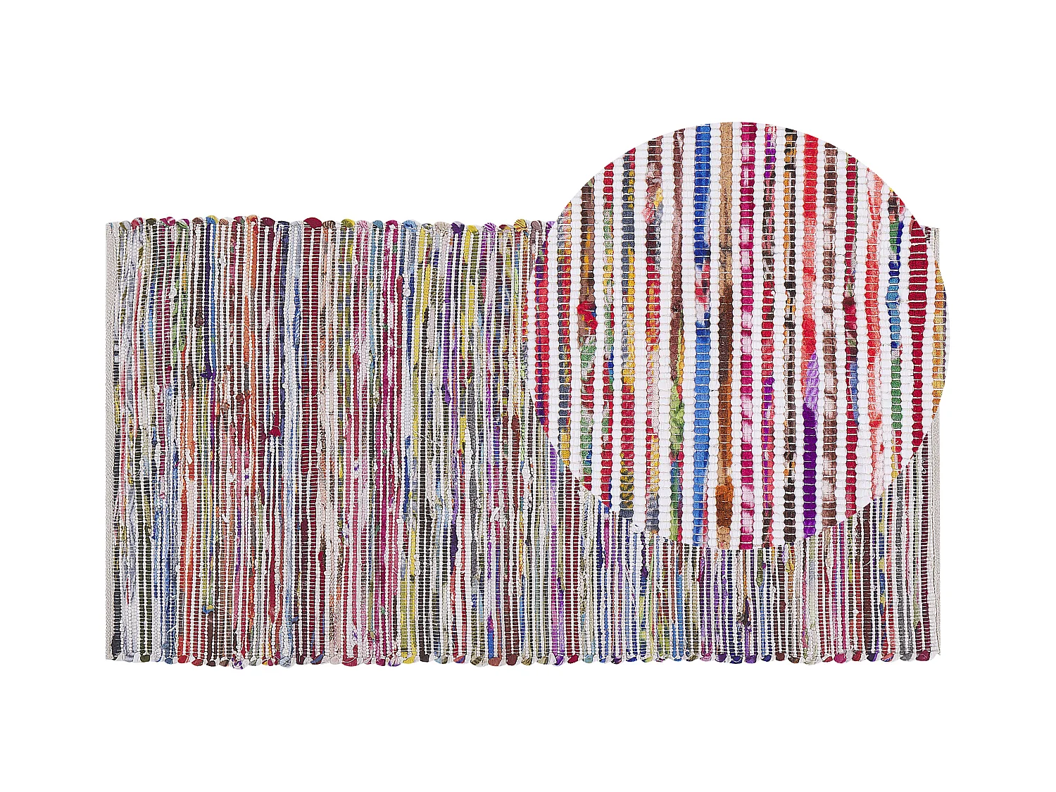 Tapis BARTIN Blanc 80 x 150 cm