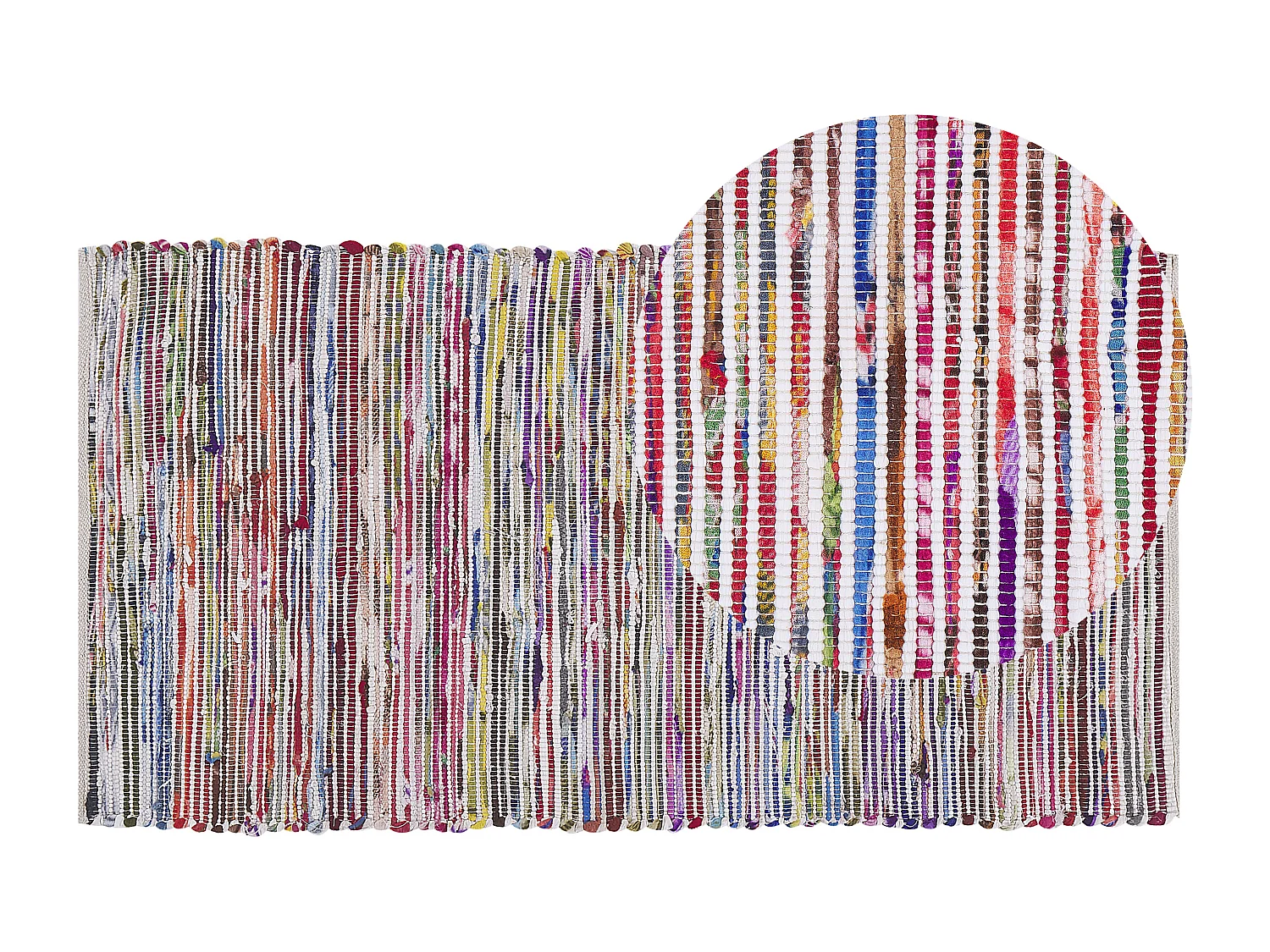 Tapis BARTIN Blanc 80 x 150 cm