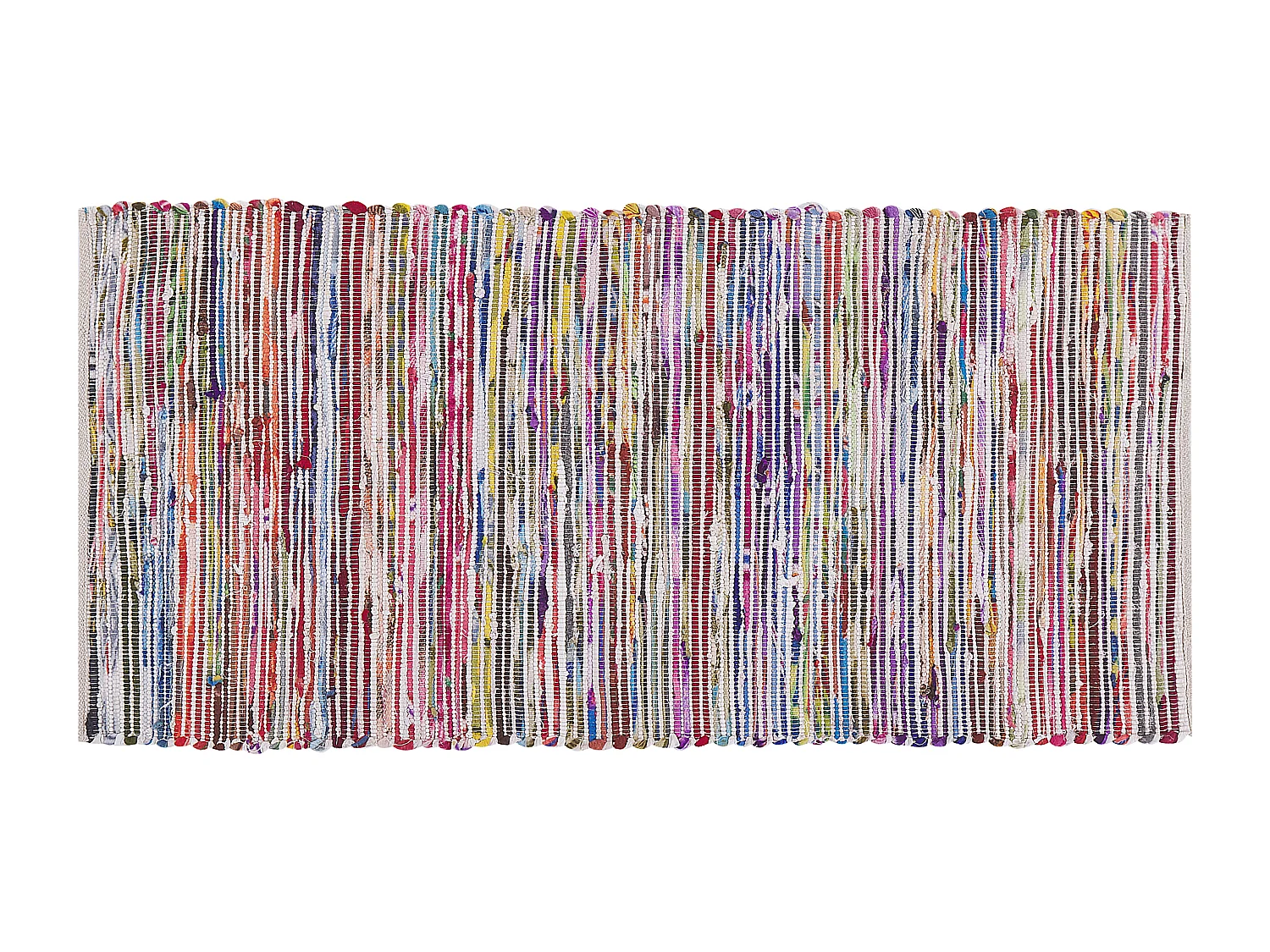 Tapis en coton multicolore 80 x 150 cm BARTIN