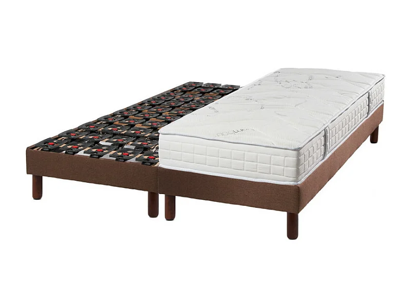 Literie électrique Essenzia Zen Ensemble VITALITE - Classic ressorts 2x80x200 Ressorts