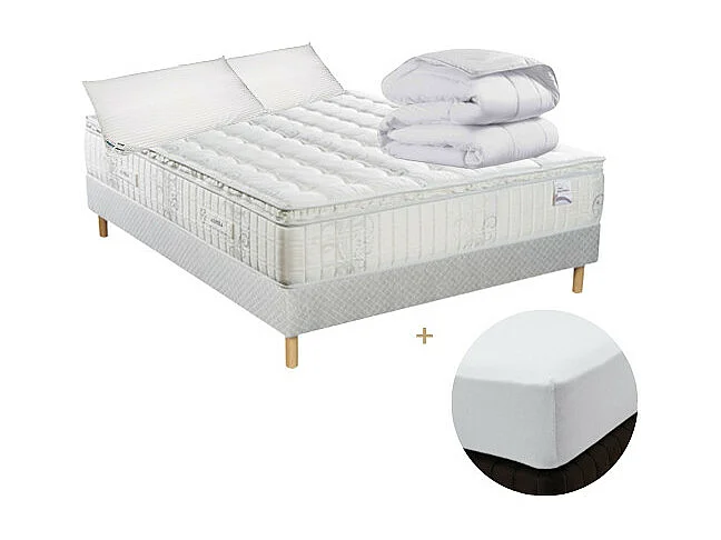 Ensemble Alitea Hotel PACK HAUT DE GAMME 160x200 Ressorts