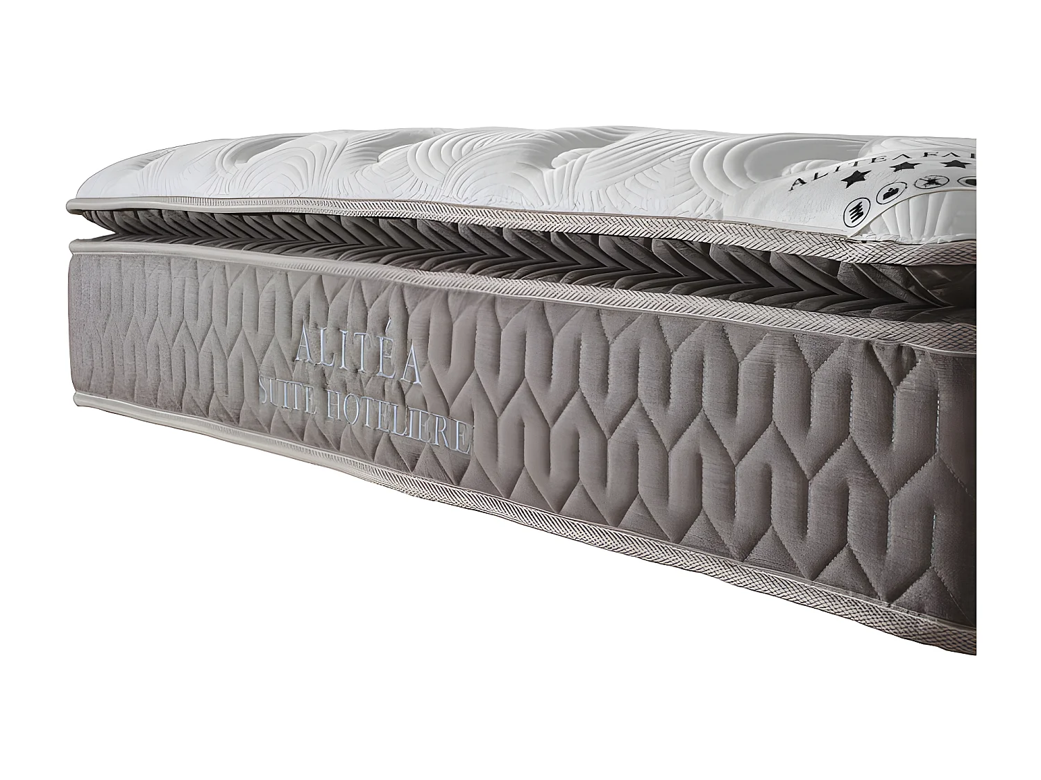Matelas Alitea FABULEUX 4500 Ressorts 160x200 Ressorts