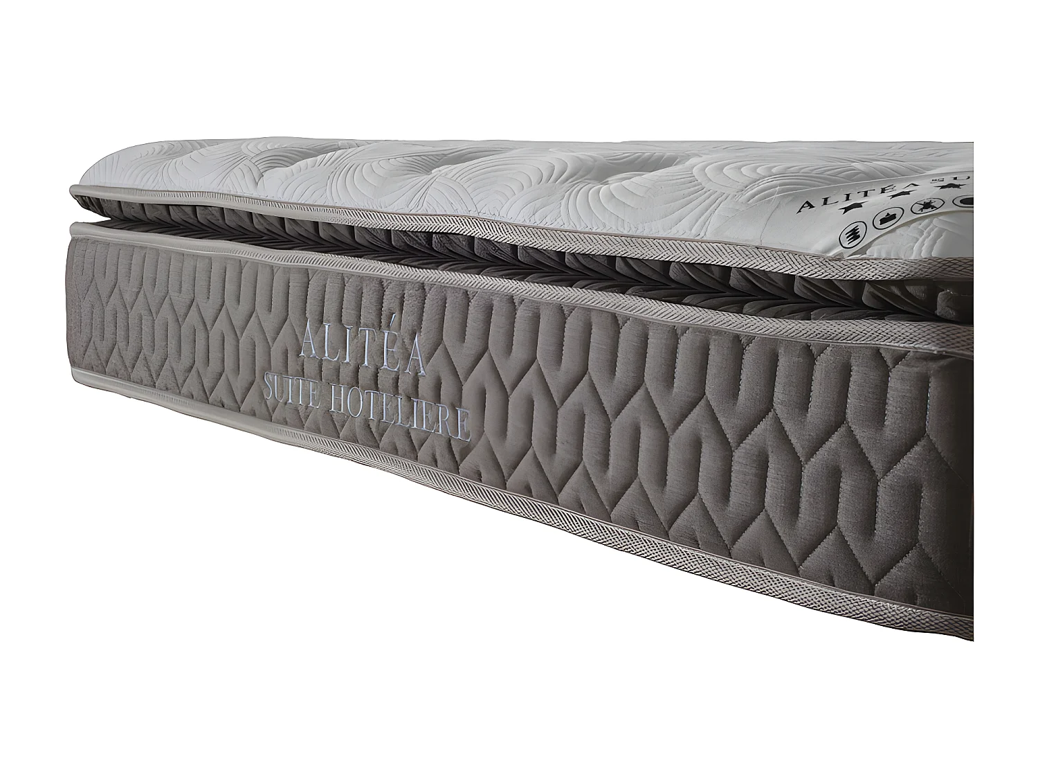 Matelas Alitea SUPERBE TRÈS FERME 180x200 Ressorts