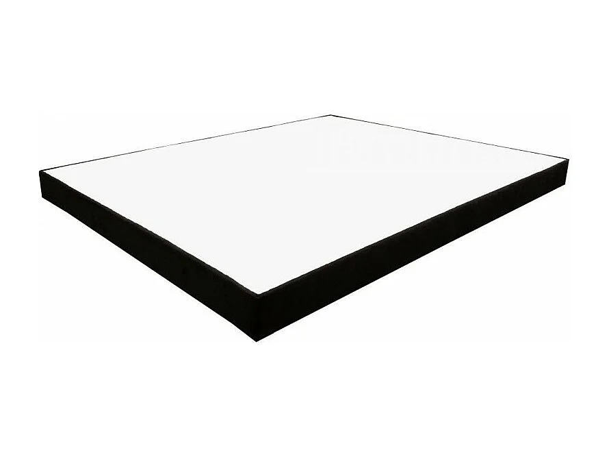 Sommier Essenzia Déco Noir 80x190