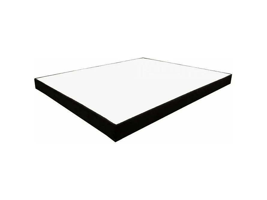 Sommier Essenzia Déco Noir 100x190
