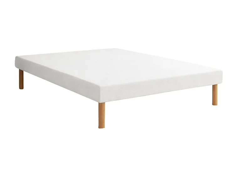 Sommier Essenzia TRADITION GRAPHIC 13cm Blanc 90x190 Lattes