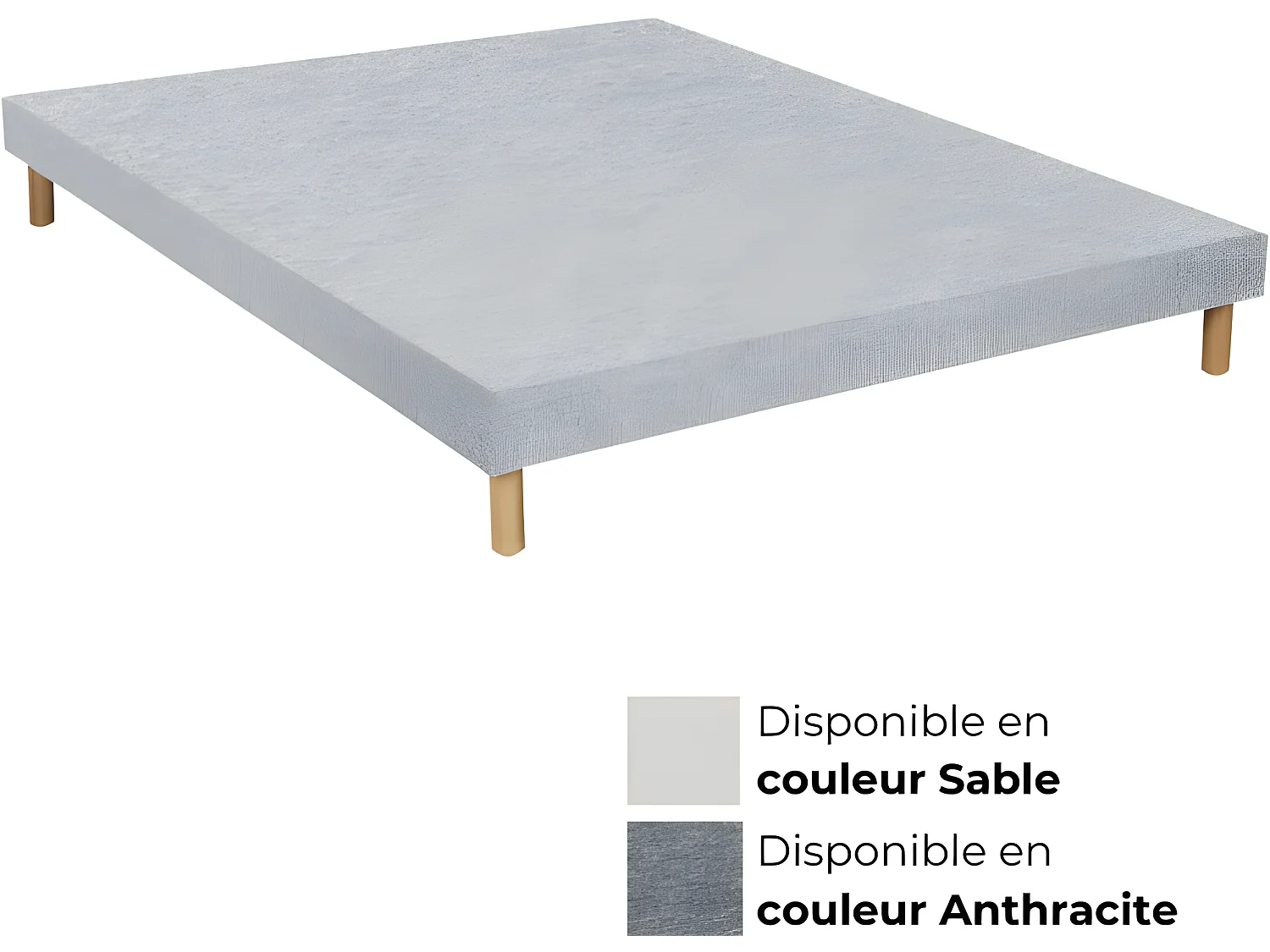 Sommier Essenzia TRADITION GRAPHIC 19cm 120x200 Lattes