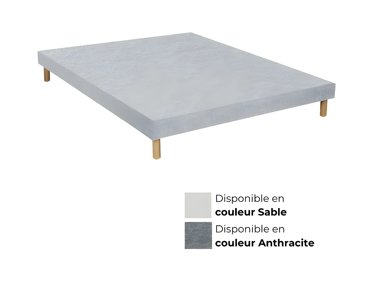 Sommier Essenzia TRADITION GRAPHIC 19cm 100x190 Lattes