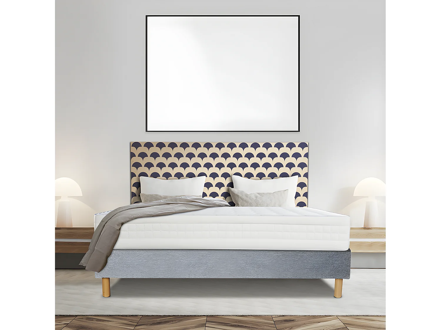 Matelas Essenzia CLASSIC 600 VISCO  180x210 Ressorts