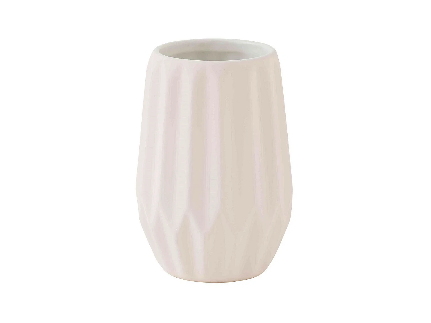 Set salle de bain à relief 3 pièces céramique rose poudré