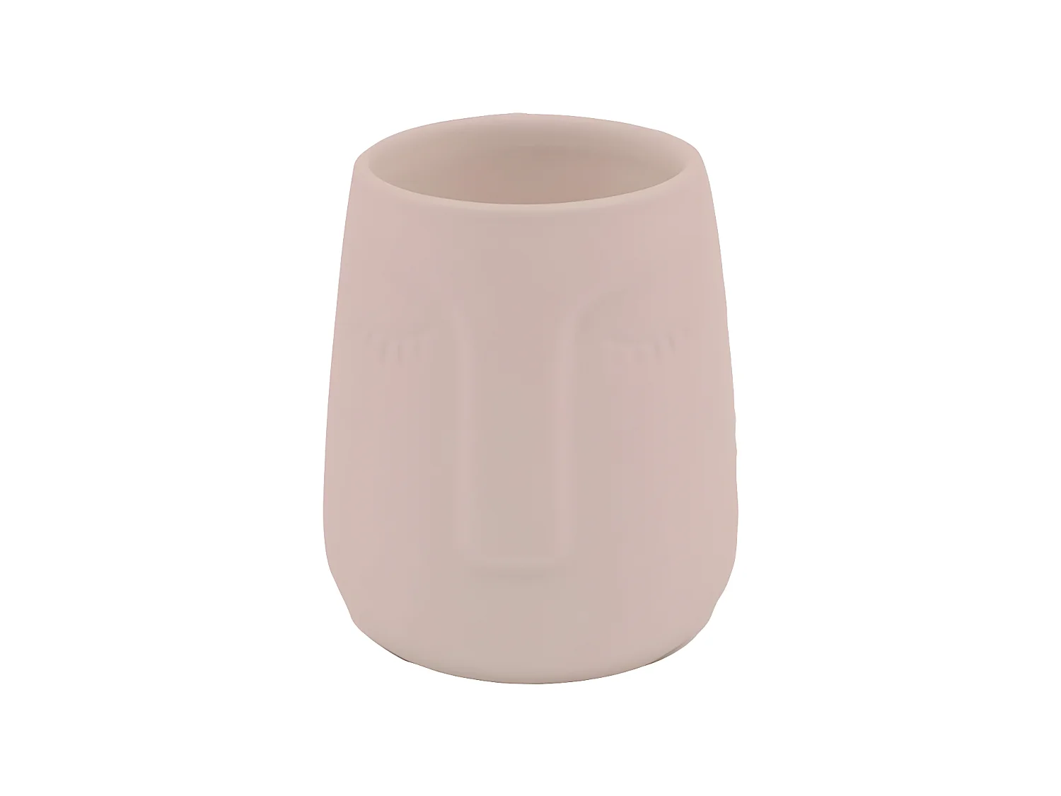 Set salle de bain visage 3 pièces céramique rose