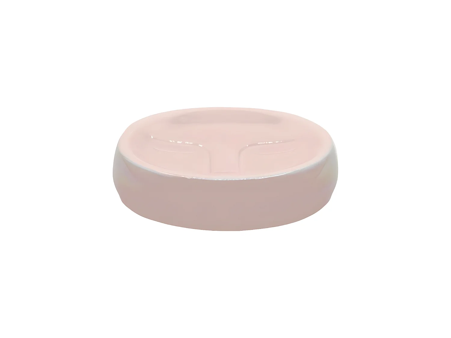 Set salle de bain visage 3 pièces céramique rose