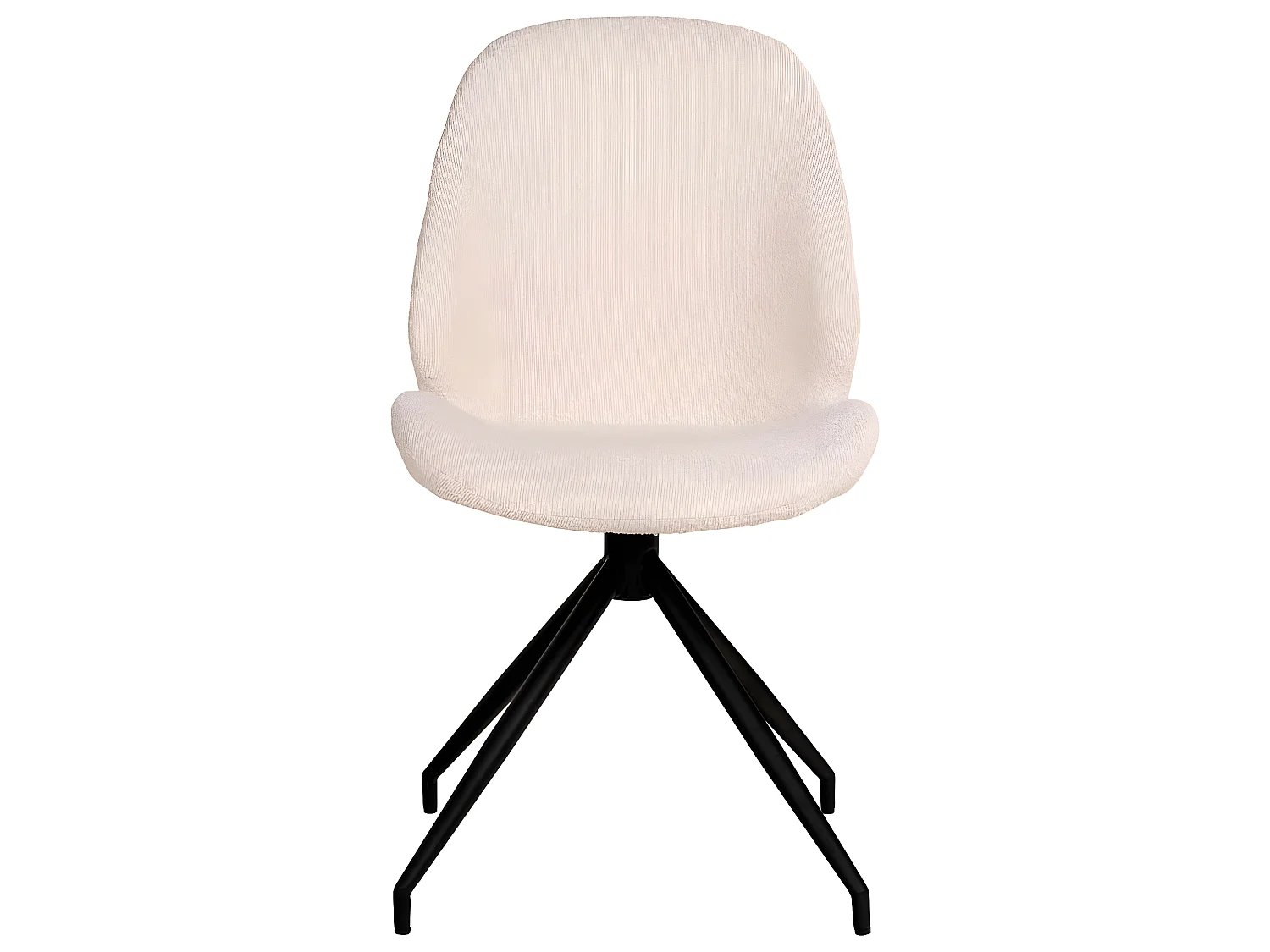 Chaise Pivotante En Tissu Bouclé Monte Carlo