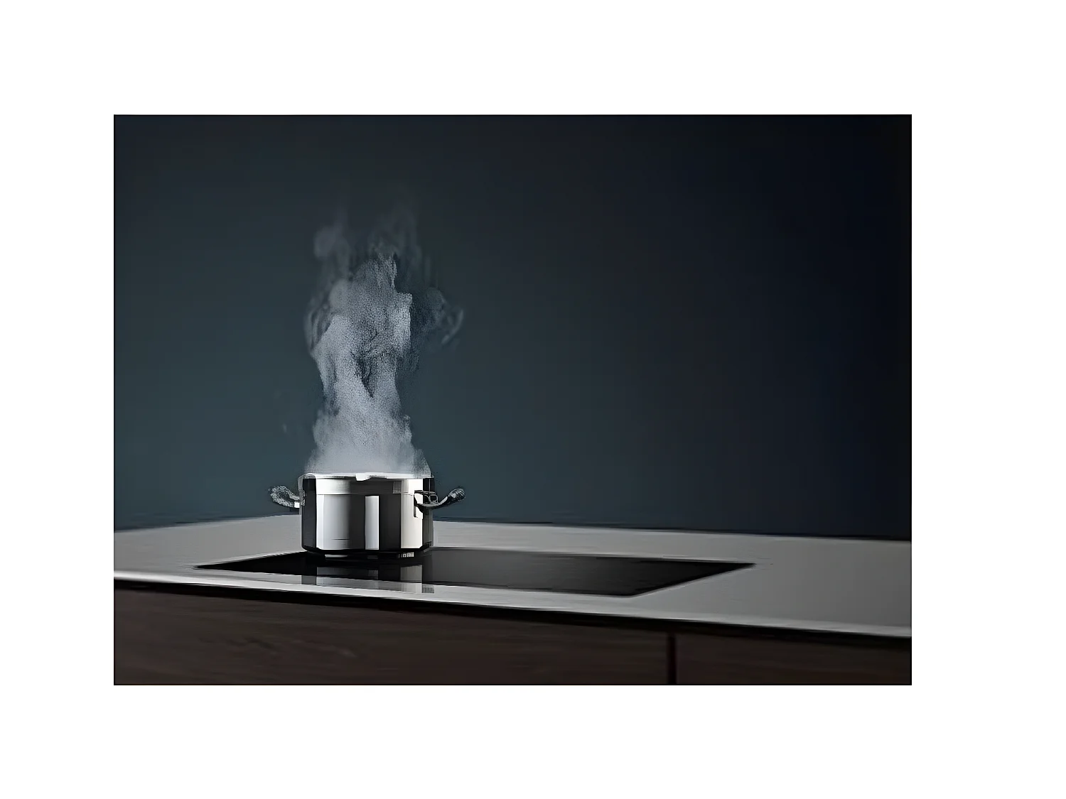 Siemens Table de cuisson aspirante induction 60cm 4 foyers 7400w noir - ED611BS16E