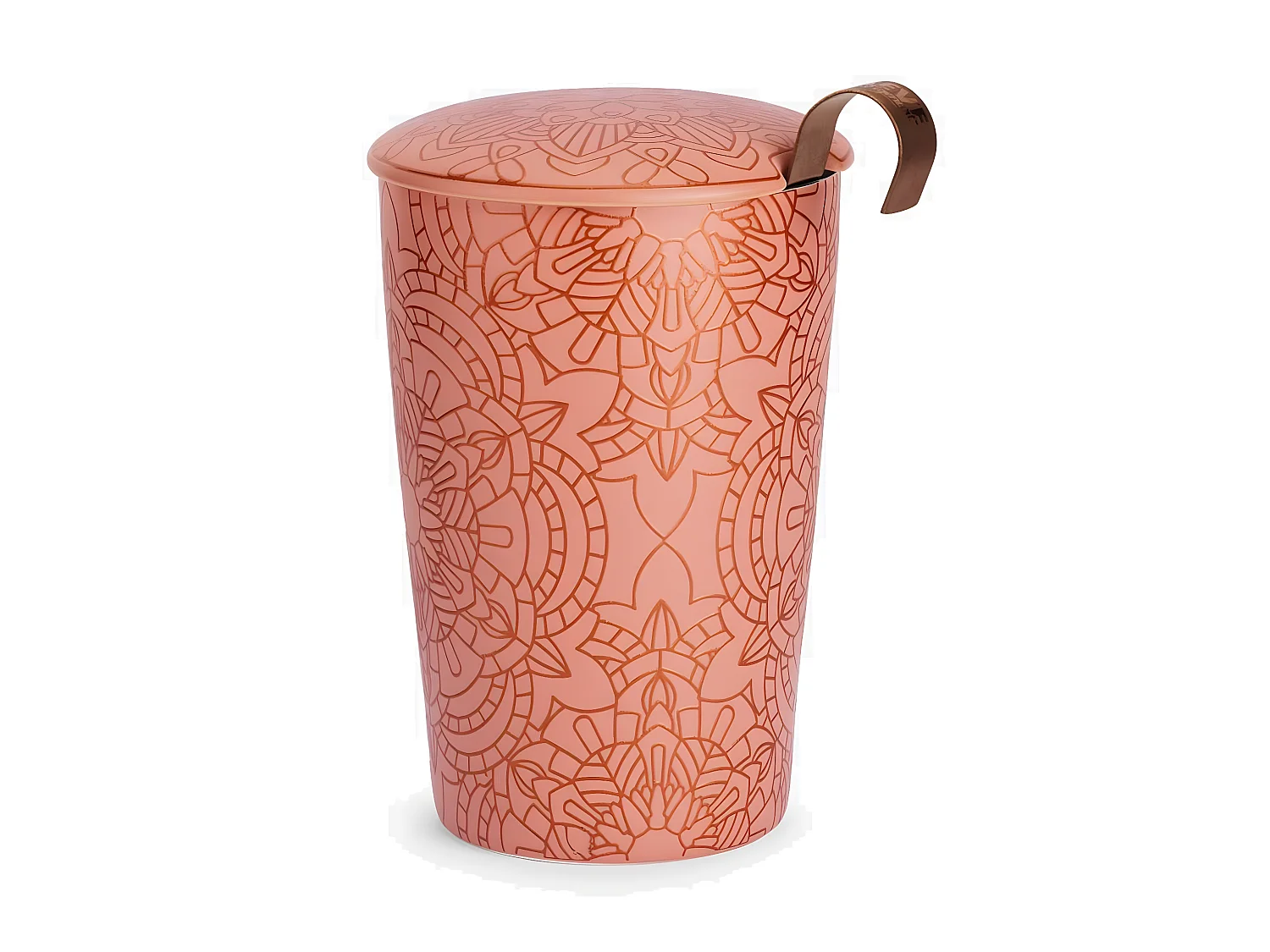 Tasse en porcelaine à double paroi avec infuseur - Mandala Power