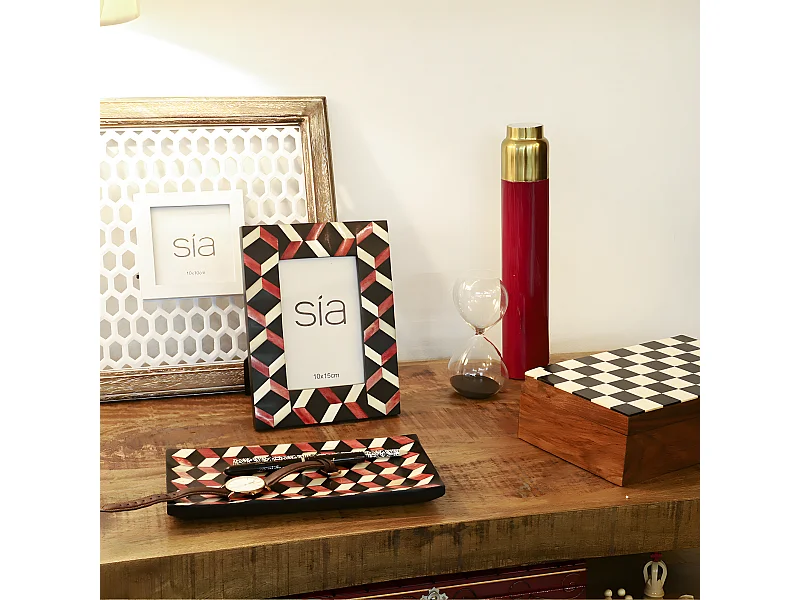 Vase Enamel Grand Format - Rouge