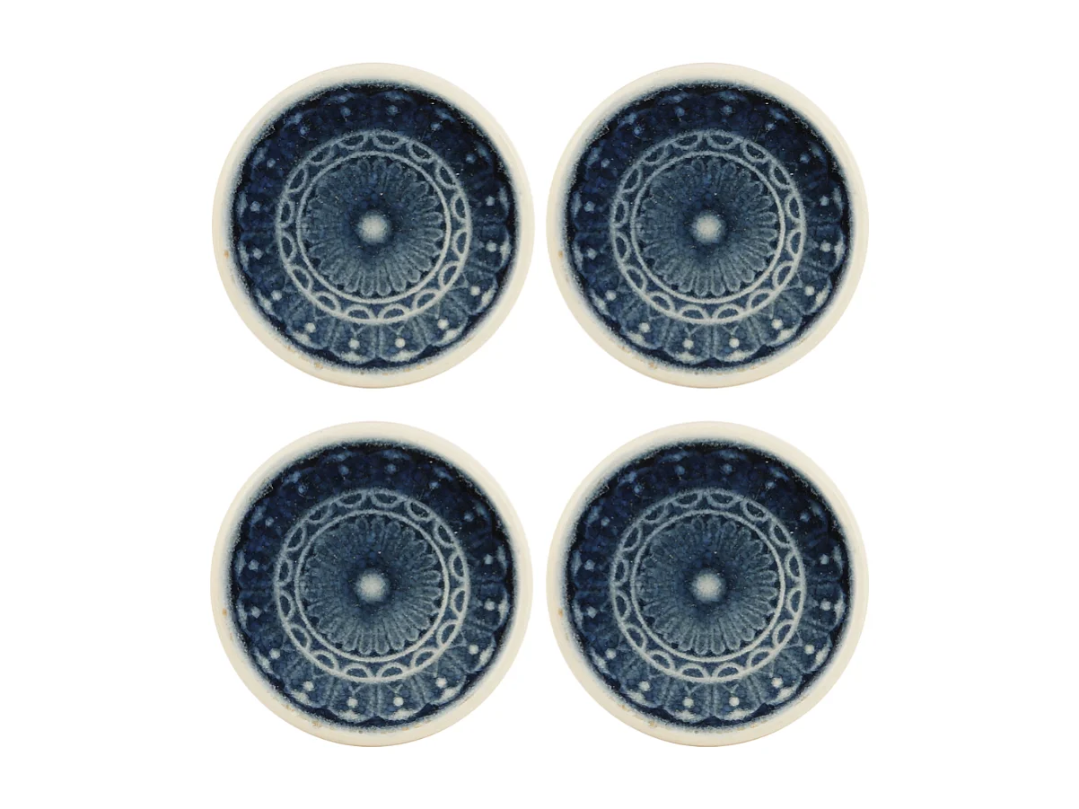 Porte-Bougies Soucoupes Doily - Beige