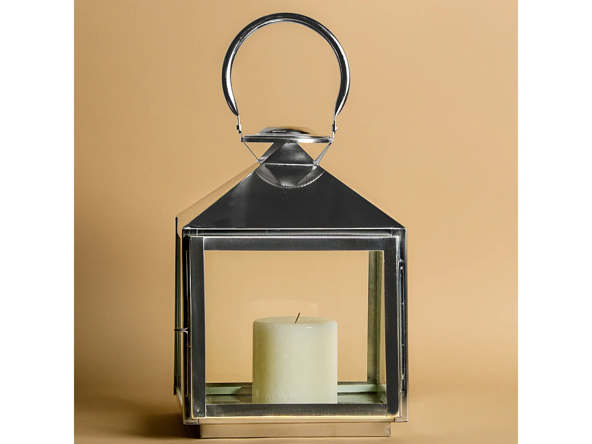 Lanterne Tara Grand Format - Argenté