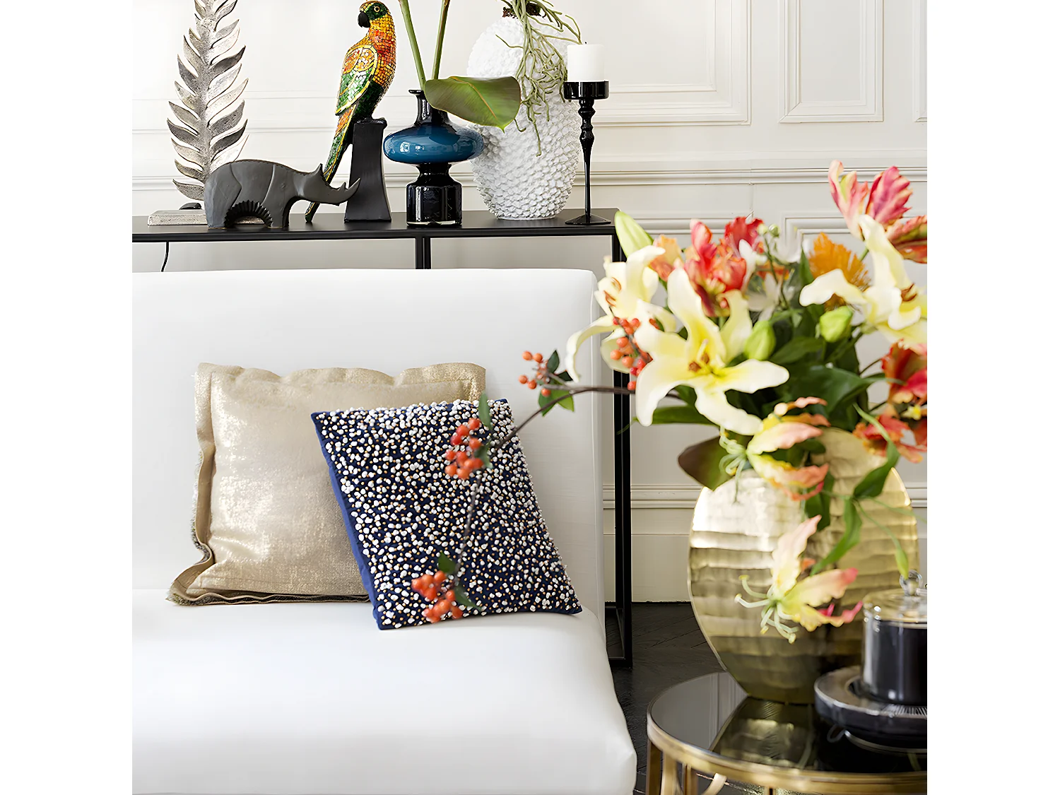 Porte-bougie Cali Grand format - Transparent