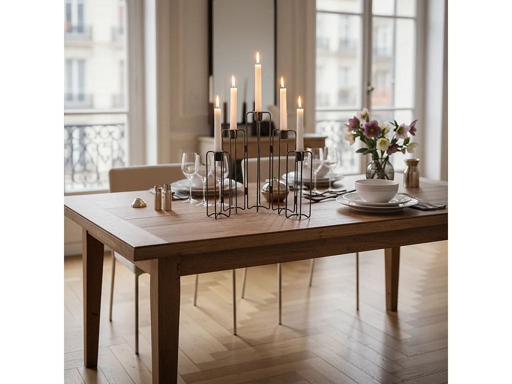 Bougeoir Design - Noir