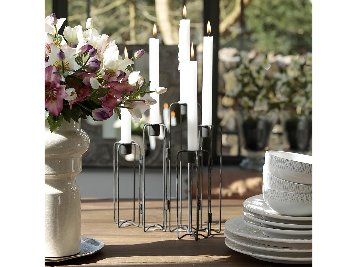 Bougeoir Design - Noir