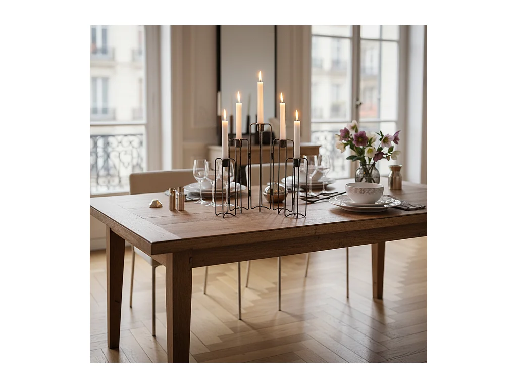 Bougeoir Design - Noir
