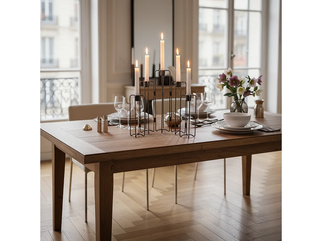 Bougeoir Design - Noir