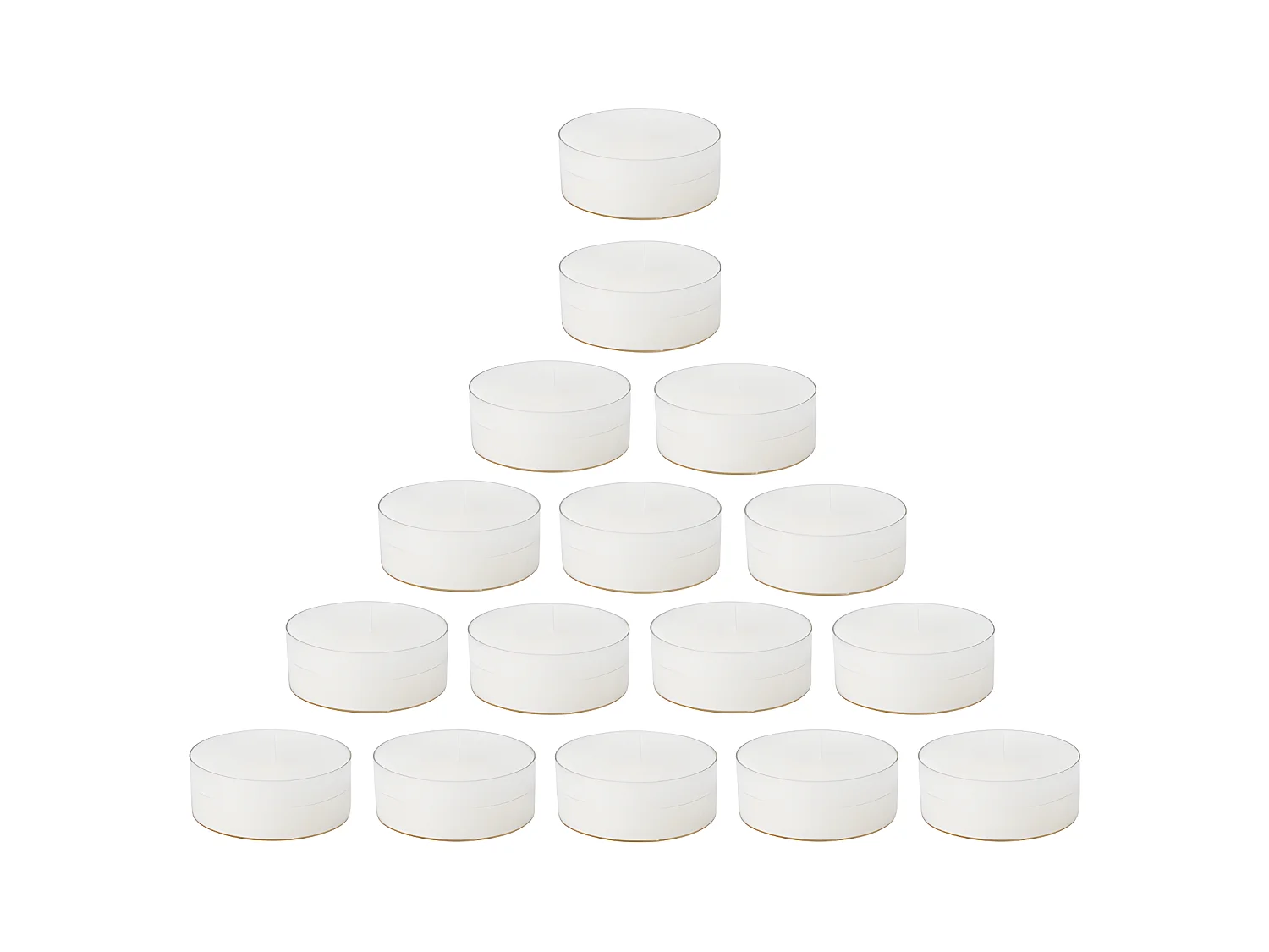 Bougies pour Lumignon Flammes - Rouge