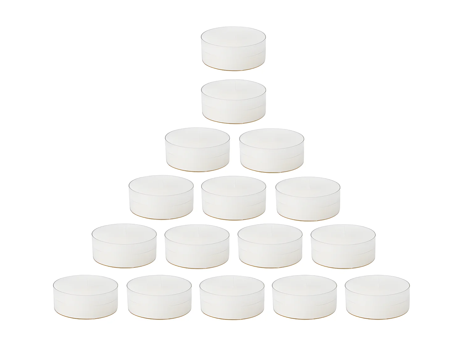 Bougies pour Lumignon Flammes - Rouge