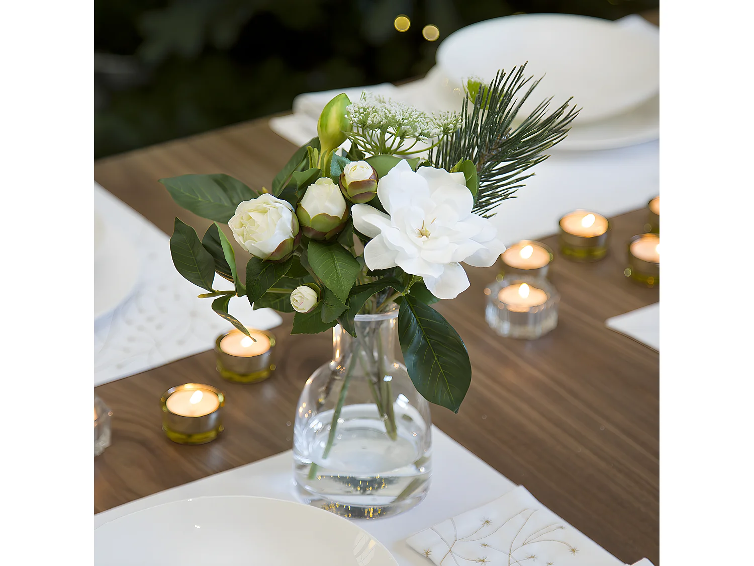 Bougies pour Lumignon Flammes - Blanc