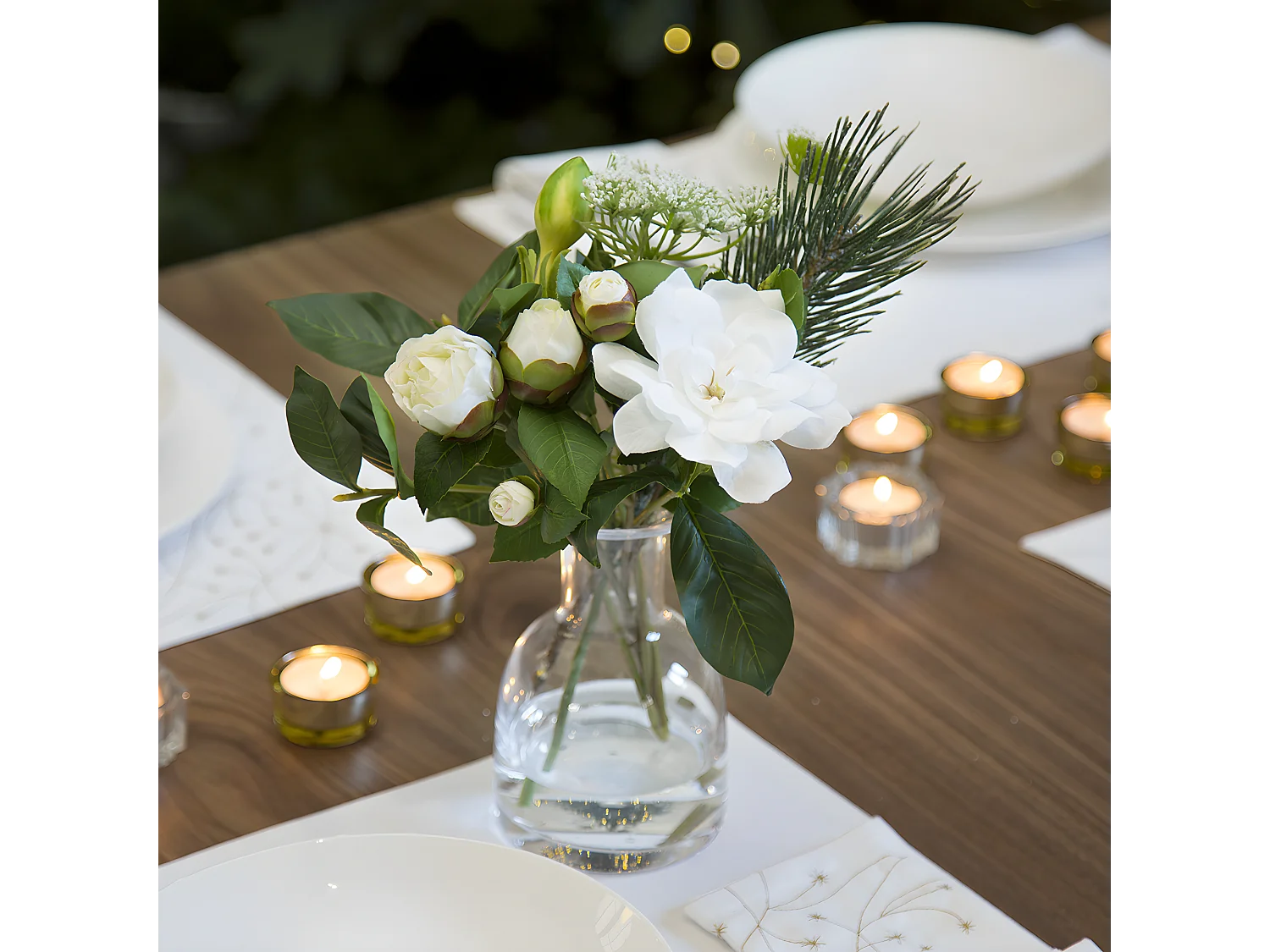 Bougies pour Lumignon Flammes - Blanc