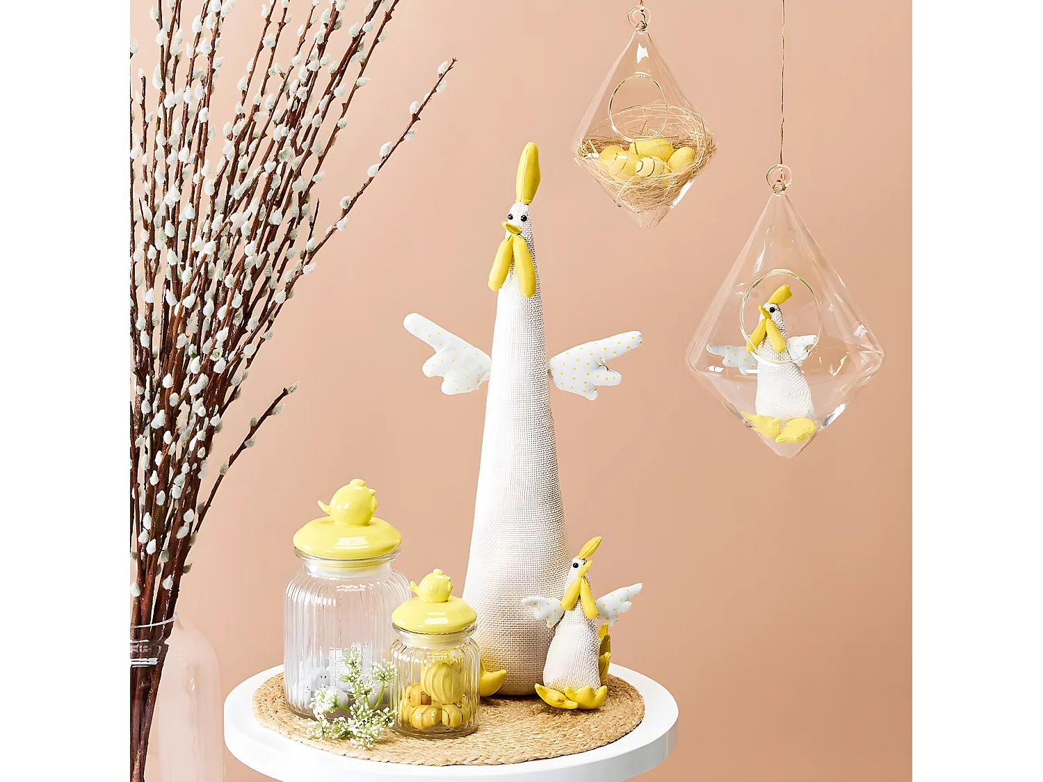 Vase Igloo  à accrocher Petit Format - Transparent