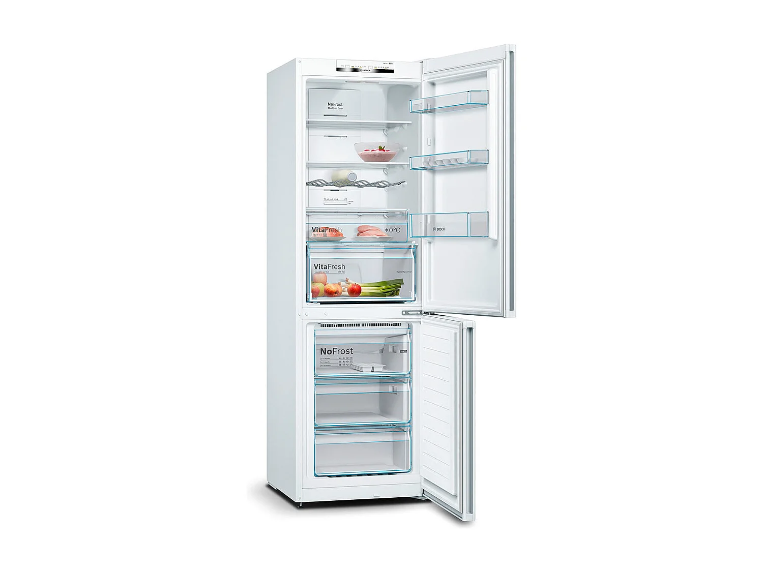 Réfrigérateurs combinés BOSCH E, KGN36VWED