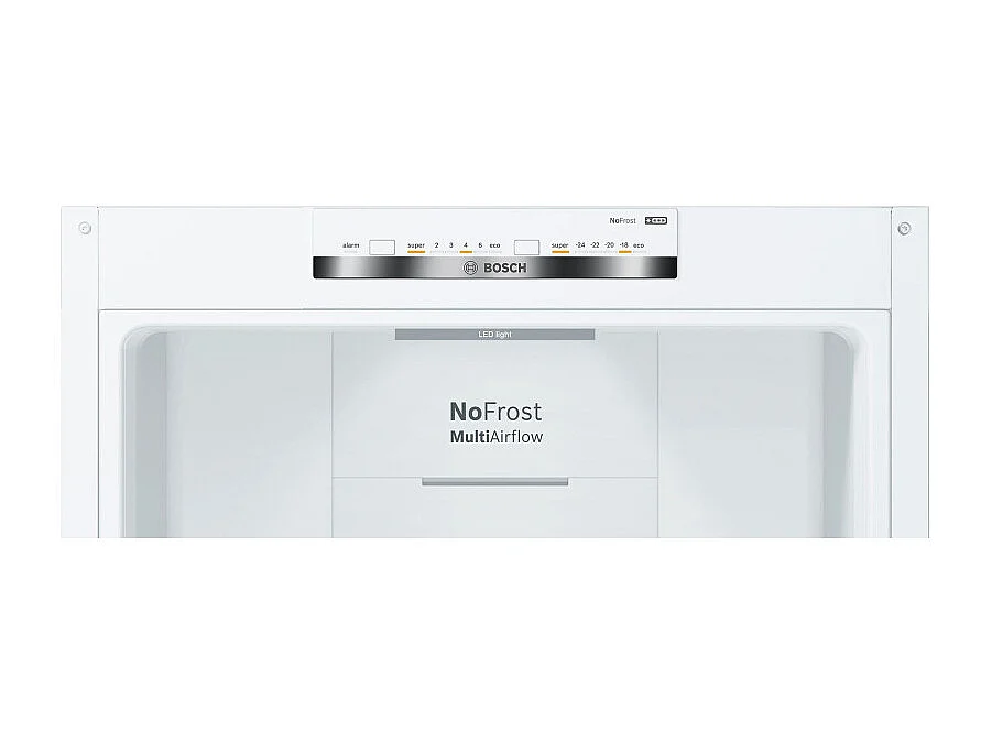 Lodówka z zamrażarką Bosch KGN36VWED 324L No Frost Biały VitaFresh LED Półka EasyAccess