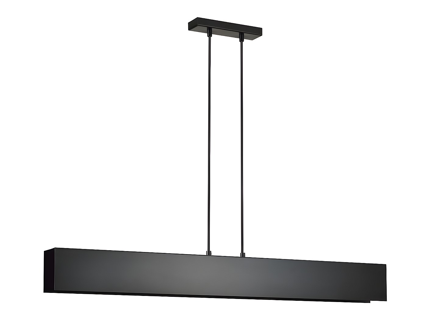 Plafonnier moderne noir à 4 ampoules E27, adapté pour chambre, cuisine, couloir, lustre de couloir (sans ampoule), 1 pièce - Décoration