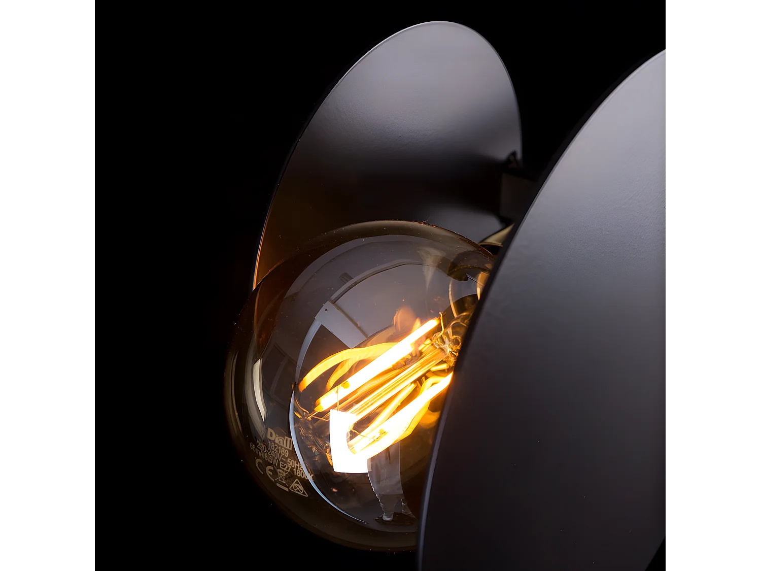 Plafonnier Denis moderne avec 8 pièces circulaires et 4 douilles 4xE27 ø96cm