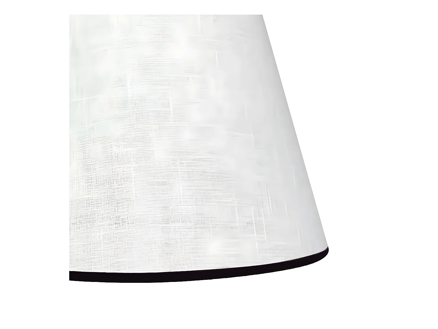 Pendelleuchte Virafia mit Lampenschirm aus weißem Leinen und Bast 1xE27 ø30cm