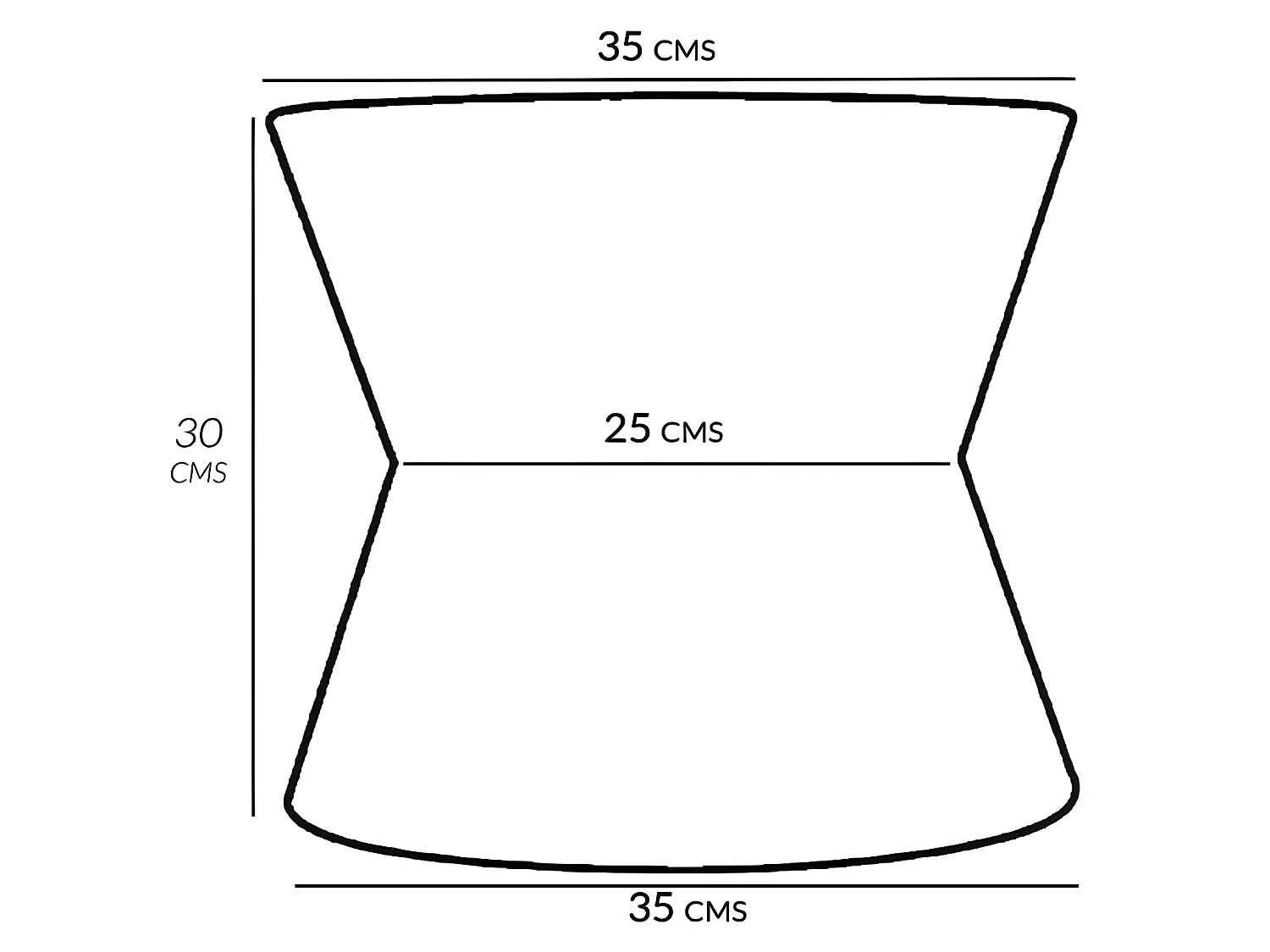 Hanglamp Sacolino met witte linnen lampenkap en zwarte lijnen 1xE27 ø35cm