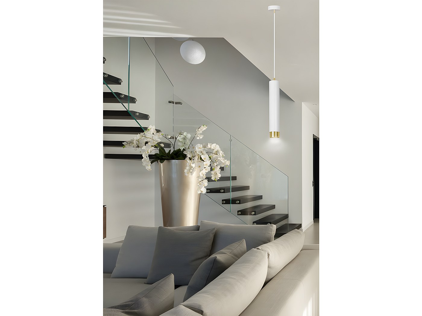 SOLLUX Lighting Orbis Downlight Parete In Legno Naturale - Lampada Da Parete Cilindrica Con Testa Orientabile, Attacco GU10, Per Soggiorno E Cucina, 10x12x10cm