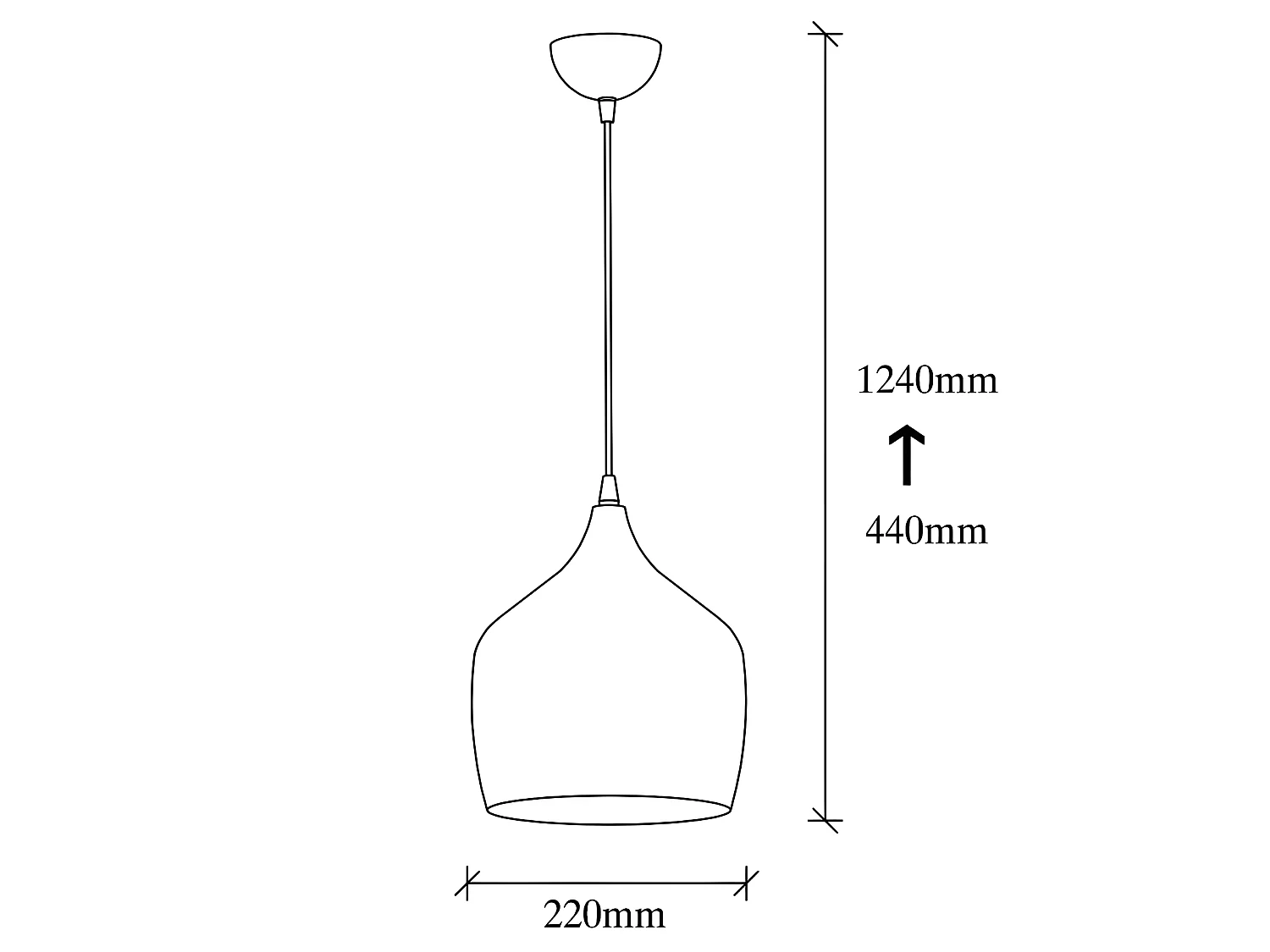 Plafonnier Momo moderne en métal avec abat-jour blanc et câble rouge 1xE27 ø22cm