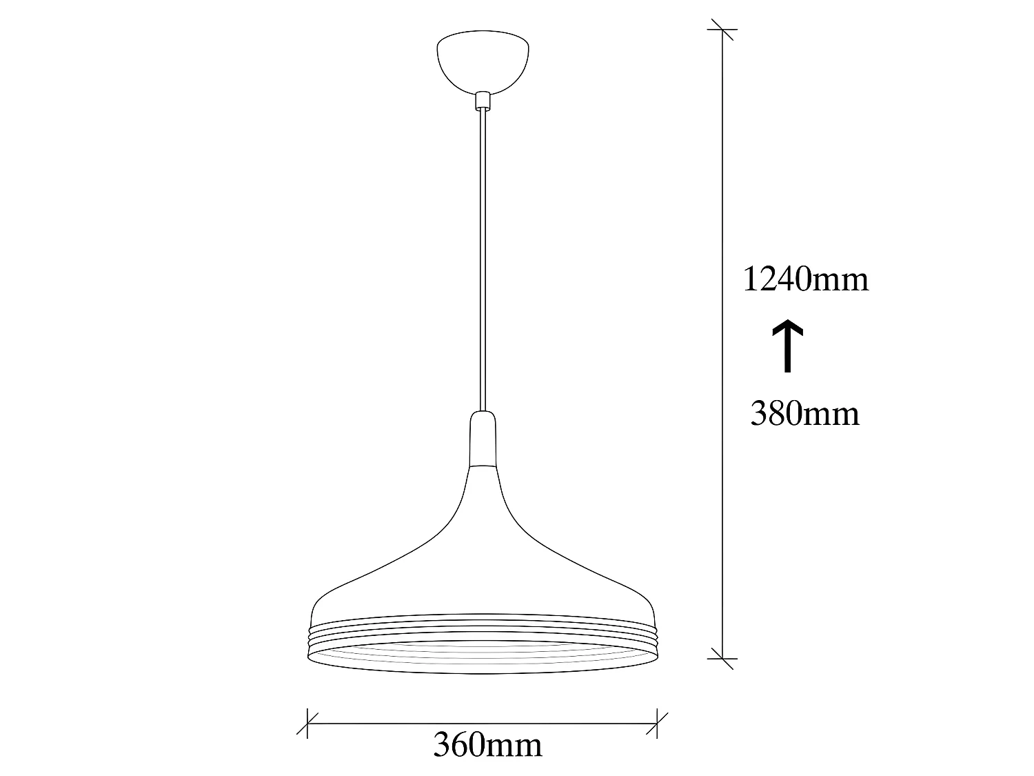 Lampada da soffitto Sami con paralume in metallo bianco e interno dorato 1xE27 ø36xm
