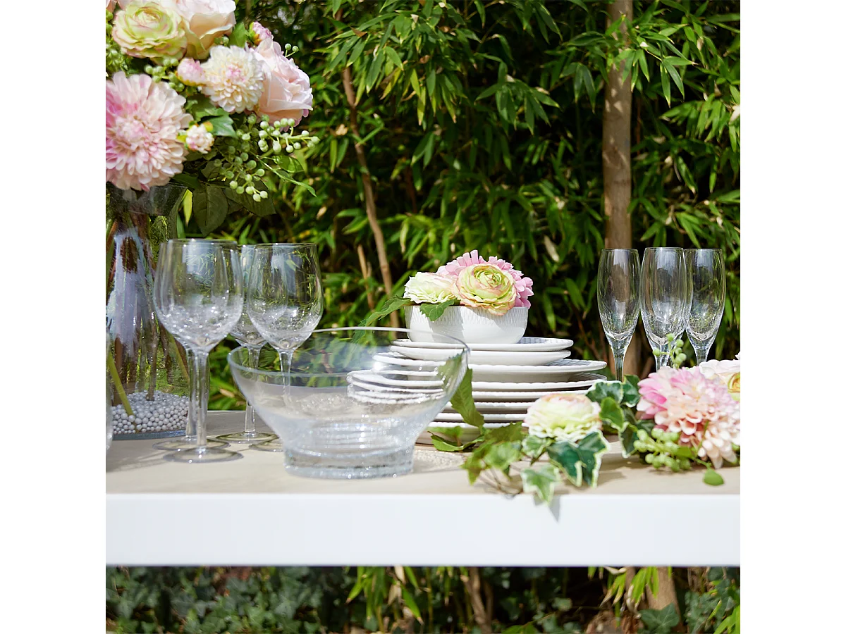 Bol Asymétrique Alba - Transparent / 14 cm