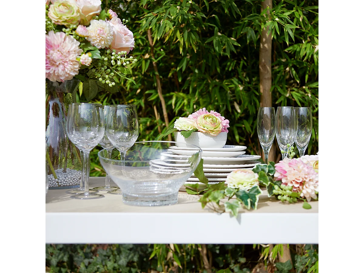 Bol Asymétrique Alba - Transparent / 14 cm